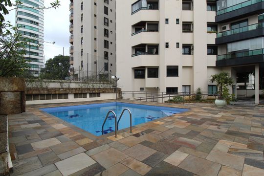 Área Comum - Piscina de apartamento à venda com 4 quartos, 242m² em Indianópolis, São Paulo