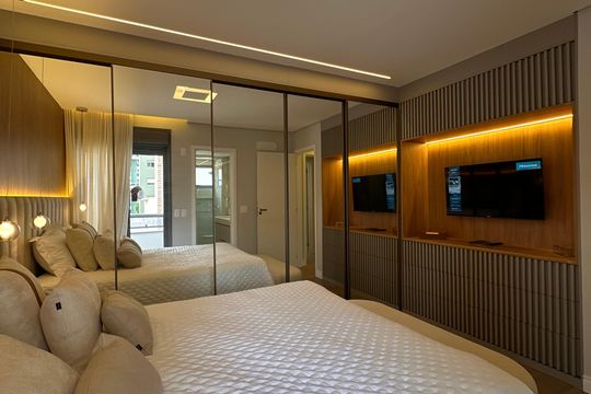 Sala de apartamento à venda com 3 quartos, 153m² em Jardim, Santo André