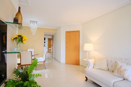 Sala de apartamento à venda com 3 quartos, 103m² em Tatuapé, São Paulo