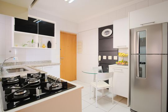 Cozinha de apartamento à venda com 3 quartos, 103m² em Tatuapé, São Paulo