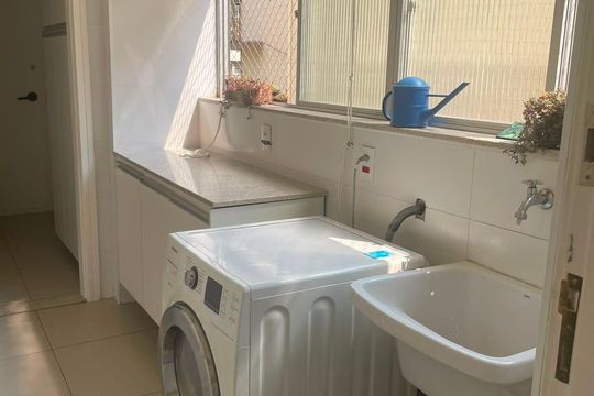 Área de serviço de apartamento à venda com 4 quartos, 160m² em Santo Antônio, Belo Horizonte