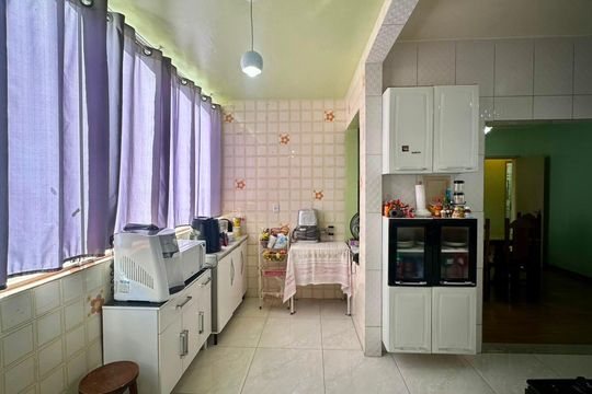 Cozinha  de apartamento à venda com 3 quartos, 101m² em Alto Barroca, Belo Horizonte