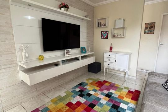 Sala de apartamento para alugar com 2 quartos, 49m² em Campo Grande, Rio de Janeiro