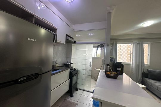 Cozinha de apartamento para alugar com 2 quartos, 51m² em Vila Sao Joao, Barueri