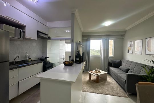 Sala de apartamento para alugar com 2 quartos, 51m² em Vila Sao Joao, Barueri