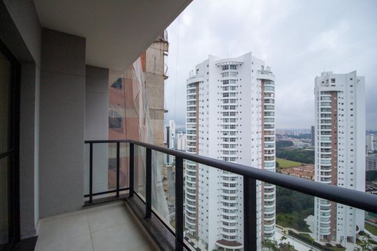 Varanda da Sala de apartamento para alugar com 2 quartos, 62m² em Parque Campolim, Sorocaba