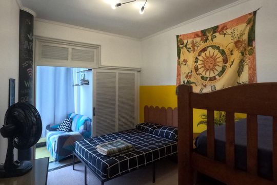 Quarto 1 de apartamento para alugar com 1 quarto, 91m² em Boqueirão, Santos