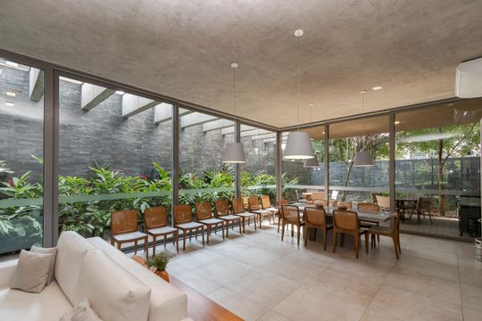 Área comum de apartamento à venda com 3 quartos, 131m² em Brooklin, São Paulo