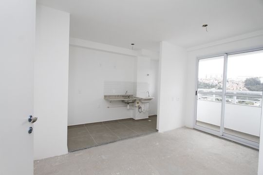 Sala de apartamento à venda com 2 quartos, 54m² em Estoril, Belo Horizonte