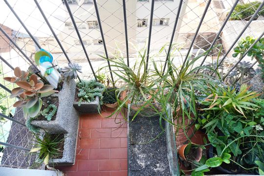 Varanda do Quarto 2 de apartamento à venda com 3 quartos, 100m² em Serra, Belo Horizonte