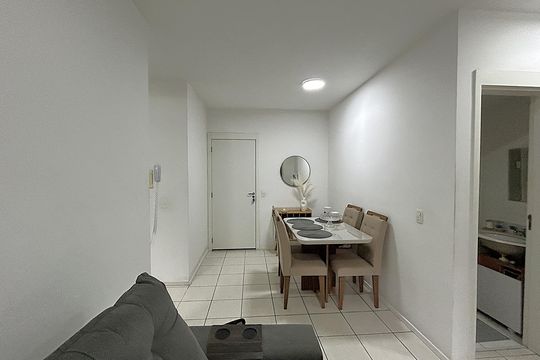Sala de apartamento à venda com 2 quartos, 57m² em Del Castilho, Rio de Janeiro