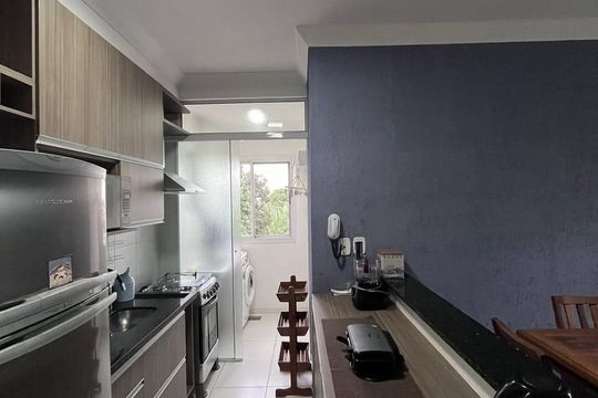 Cozinha de apartamento para alugar com 2 quartos, 69m² em Parque Senhor do Bonfim, Taubaté