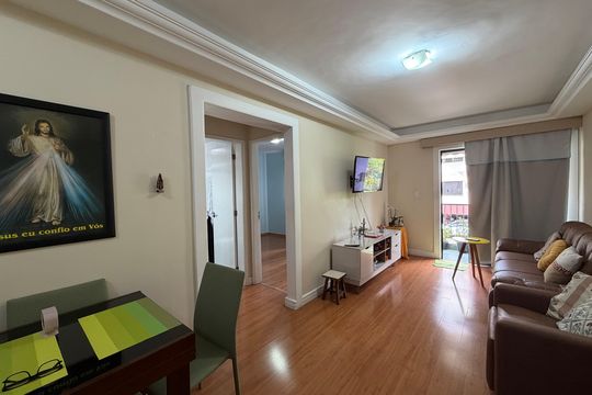 Sala de apartamento à venda com 2 quartos, 61m² em Taquara, Rio de Janeiro