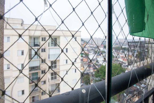 Varanda da Sala de apartamento à venda com 2 quartos, 47m² em Centro, Diadema