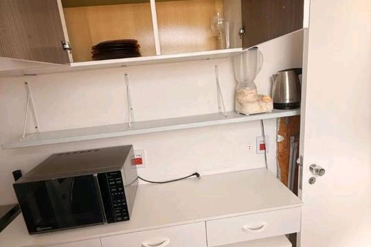 Cozinha de apartamento para alugar com 1 quarto, 40m² em Farroupilha, Porto Alegre