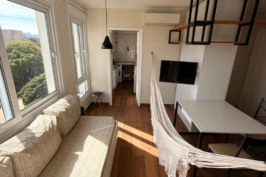 Sala de apartamento para alugar com 1 quarto, 40m² em Farroupilha, Porto Alegre