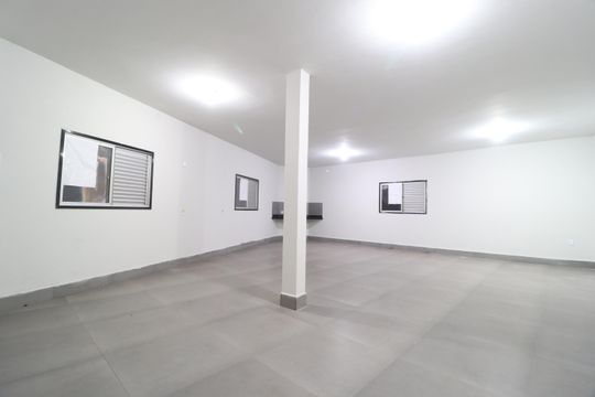 Sala/Cozinha de kitnet/studio para alugar com 1 quarto, 80m² em Centro, Uberlândia