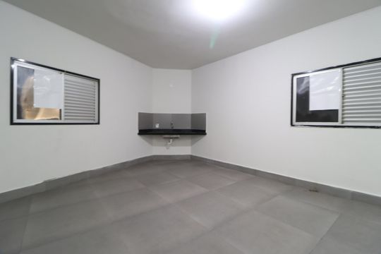 Sala/Cozinha de kitnet/studio para alugar com 1 quarto, 80m² em Centro, Uberlândia