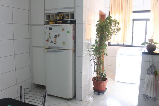 Cozinha de apartamento à venda com 3 quartos, 135m² em Barcelona, São Caetano do Sul