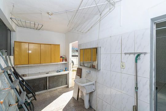 1º andar - Área de serviço de casa à venda com 4 quartos, 170m² em Jardim América, Rio de Janeiro