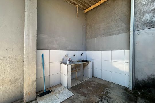 Área de Serviço de kitnet/studio para alugar com 1 quarto, 20m² em Ceilândia, Brasília