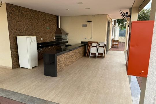 Área externa de apartamento para alugar com 2 quartos, 46m² em Distrito Industrial João Narezzi, Indaiatuba