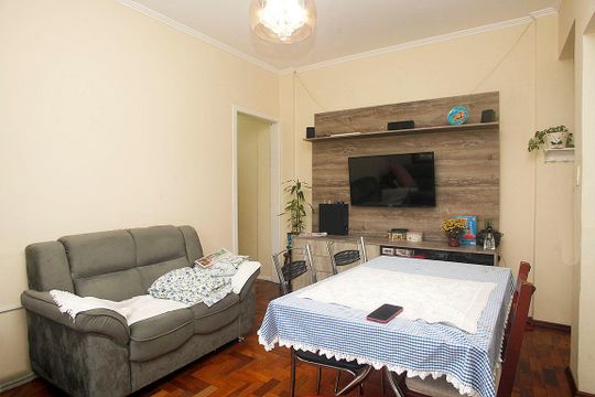Sala de apartamento à venda com 2 quartos, 80m² em Floresta, Porto Alegre