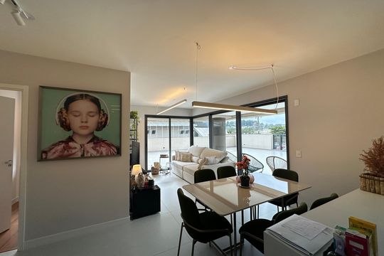 Sala de apartamento para alugar com 3 quartos, 346m² em Centro Comercial Jubran, Barueri