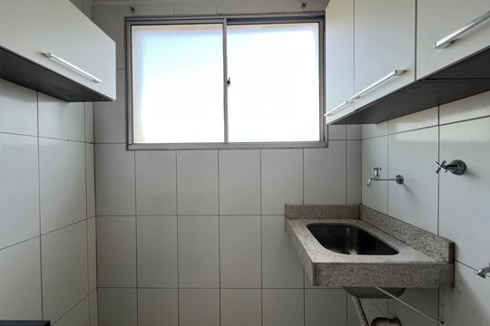 Área de Serviço de apartamento à venda com 2 quartos, 52m² em Castelo, Belo Horizonte