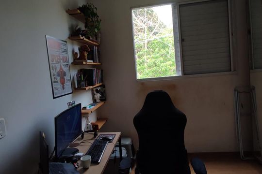 Quarto de apartamento para alugar com 2 quartos, 42m² em Jardim Castelo Branco, Ribeirão Preto