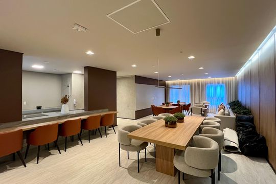 Salão de Festas de kitnet/studio para alugar com 1 quarto, 27m² em Pinheiros, São Paulo