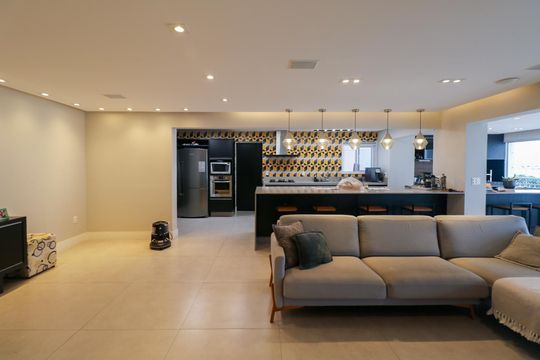 Sala de apartamento à venda com 4 quartos, 198m² em Cerâmica, São Caetano do Sul