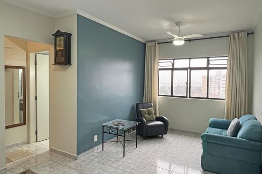 Apartamento para alugar com 1 quarto, 55m² em Macuco, Santos