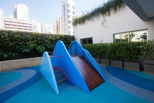 Área comum de apartamento à venda com 3 quartos, 165m² em Campo Belo, São Paulo