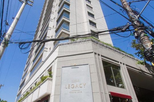 Fachada de apartamento à venda com 3 quartos, 165m² em Campo Belo, São Paulo