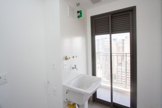 Área de serviço de apartamento à venda com 3 quartos, 165m² em Campo Belo, São Paulo