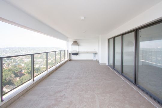 Varanda da Sala de apartamento à venda com 3 quartos, 165m² em Campo Belo, São Paulo
