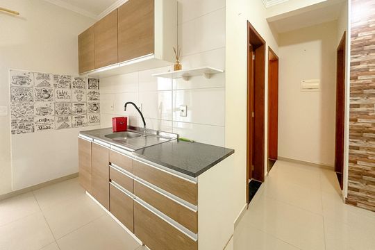 Cozinha de apartamento para alugar com 2 quartos, 90m² em Ingleses do Rio Vermelho, Florianópolis