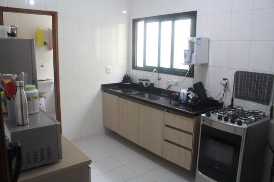 Cozinha de apartamento à venda com 2 quartos, 81m² em Oswaldo Cruz, São Caetano do Sul
