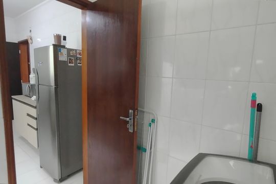 Área de Serviço de apartamento à venda com 2 quartos, 81m² em Oswaldo Cruz, São Caetano do Sul