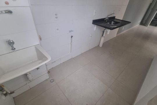 Área de serviço de apartamento à venda com 2 quartos, 45m² em Campo Grande, Rio de Janeiro