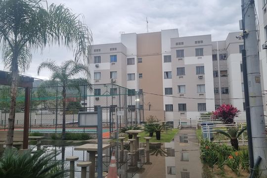 Área externa de apartamento à venda com 2 quartos, 45m² em Campo Grande, Rio de Janeiro