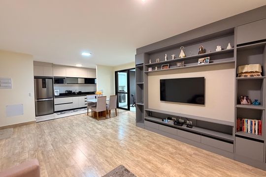 Sala de apartamento à venda com 3 quartos, 105m² em Vila Progresso, Jundiaí