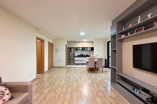 Sala de apartamento à venda com 3 quartos, 105m² em Vila Progresso, Jundiaí