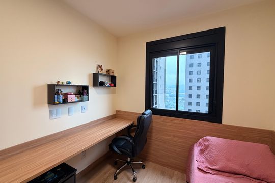 Quarto 1 de apartamento à venda com 3 quartos, 105m² em Vila Progresso, Jundiaí
