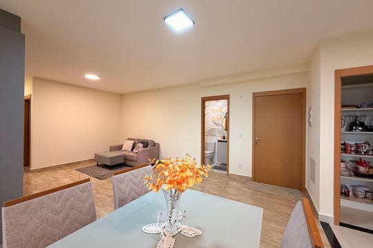 Sala de apartamento à venda com 3 quartos, 105m² em Vila Progresso, Jundiaí