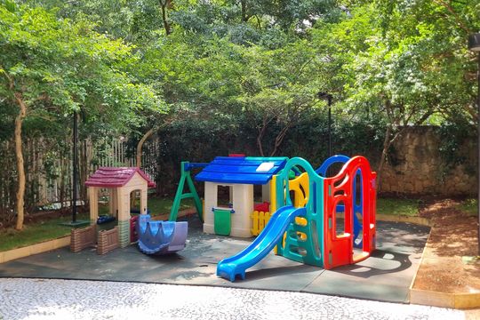 Área comum - Playground de apartamento para alugar com 3 quartos, 163m² em Vila Andrade, São Paulo