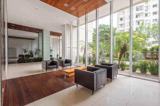 Hall social de apartamento para alugar com 2 quartos, 176m² em Pompeia, São Paulo
