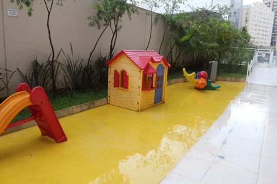 Área comum - Playground de apartamento à venda com 3 quartos, 74m² em Osvaldo Cruz, São Caetano do Sul