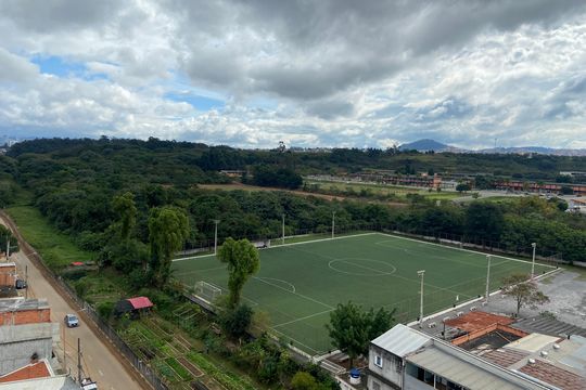 Varanda - Área de Serviço - Vista de apartamento para alugar com 2 quartos, 42m² em I.a.p.i., Osasco